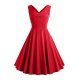 Women elegant dress, solid color backless wrinkle print