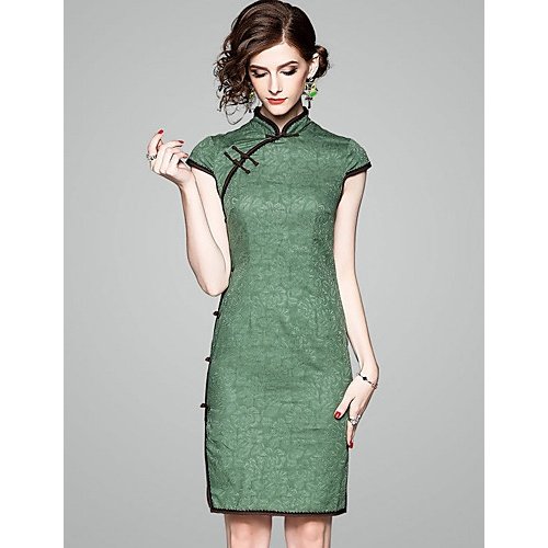 Female party elegant dress print