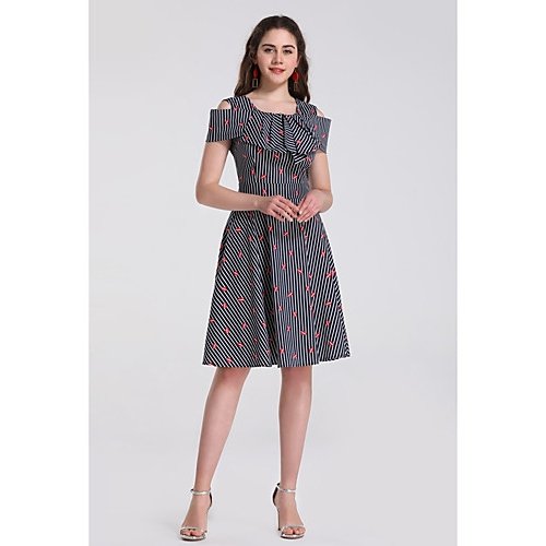 Women Daily Weekend Elegant Slim Dress